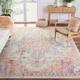 SAFAVIEH Madison Diederike Boho Medallion Distressed Rug