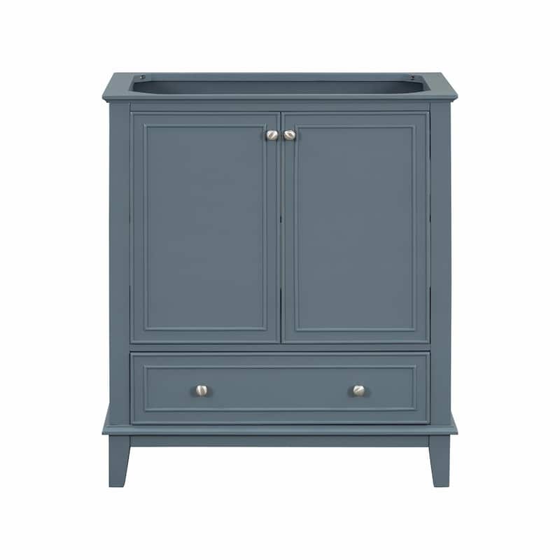 30" Bathroom Vanity Base Cabinet with Doors and Drawer
