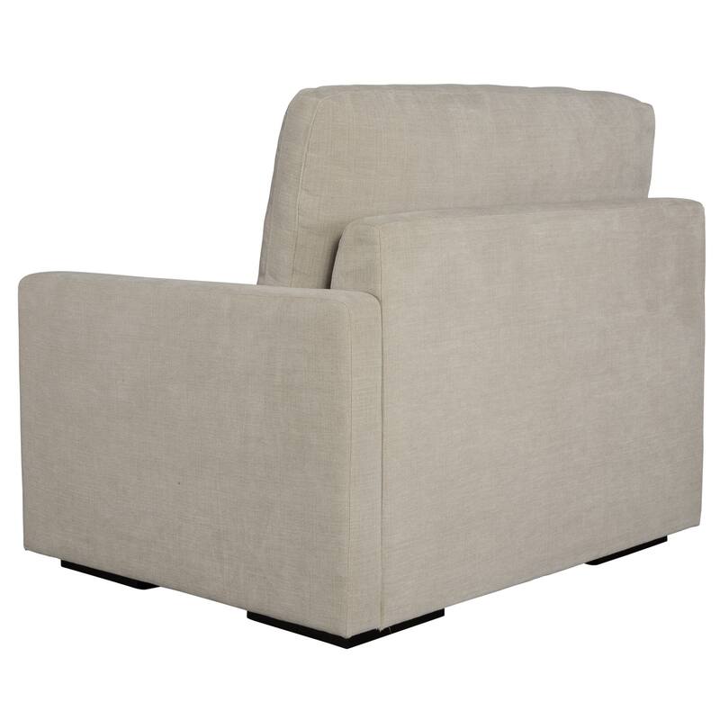 Refuge Solid Modular Right Arm Seat for Sectional Sofa - 43.25" - Sand Gray