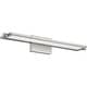 preview thumbnail 1 of 5, Astro Integrated LED Brushed Nickel Bath Light