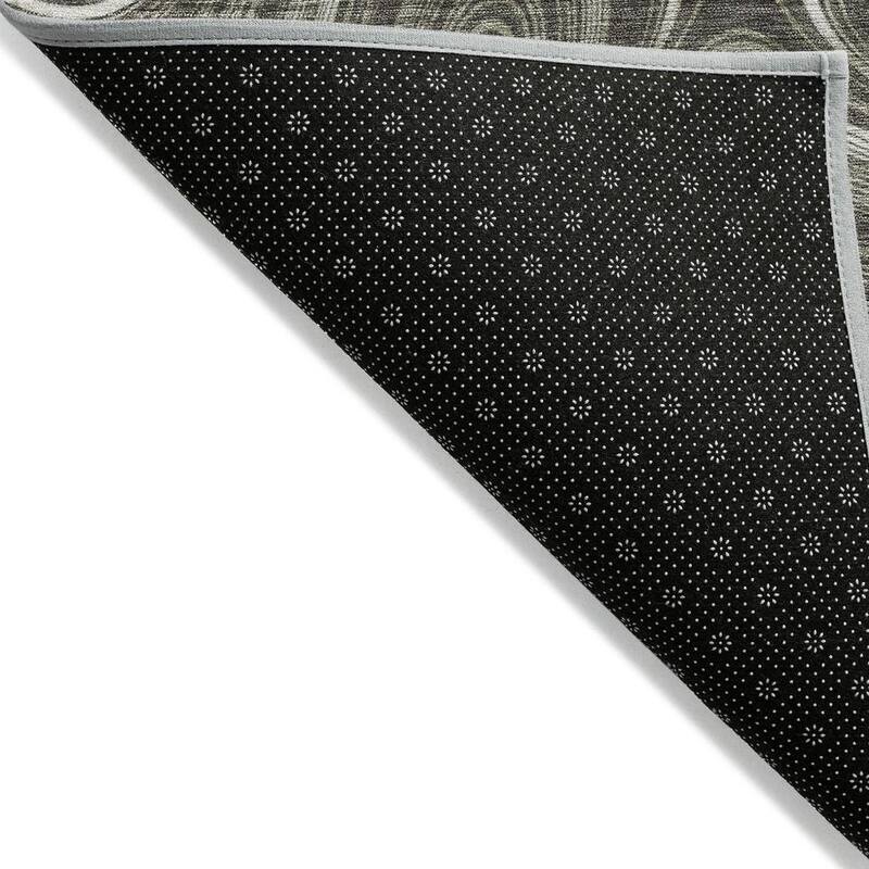 HomeRoots Geometric Transitional Rectangle Outdoor Rug