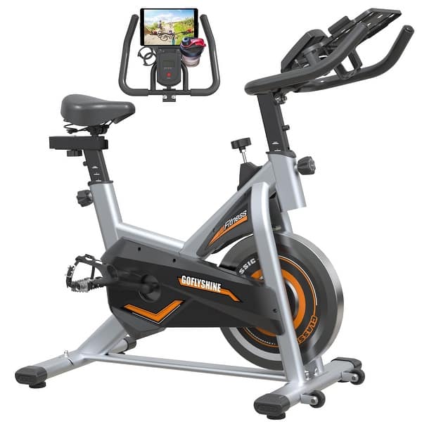 stationary bicycle mount Stationary Exercise Bike for Home Indoor Cycling Bike for Home Cardio  Gym,Workout Bike with Ipad Mount & LCD Monitor - Bed Bath & Beyond