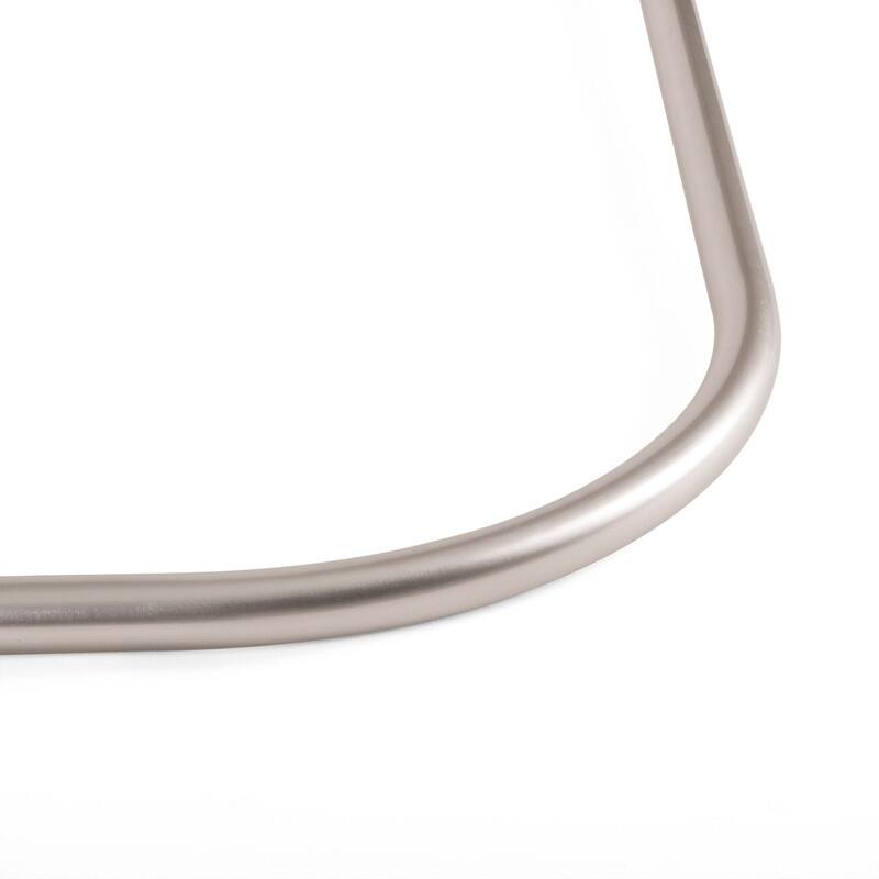 Utopia Alley Rustproof Wall Mounted Aluminum L-Shaped Corner Shower Curtain Rod,68 inch Size by 28 inch