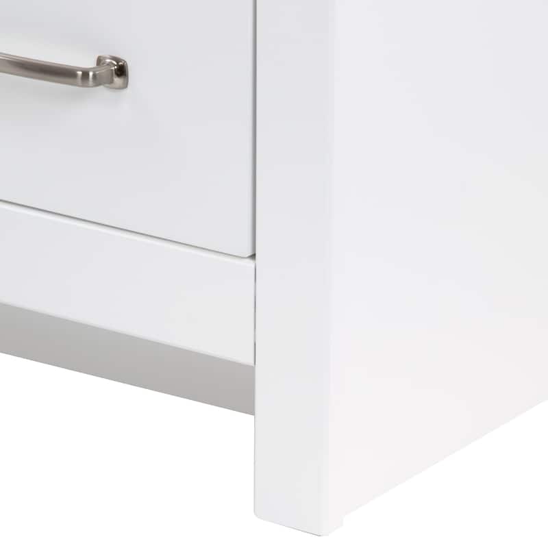 Chamiree 48.5" Bathroom Vanity With Cabinet, 6 Drawers, and White Sink Top