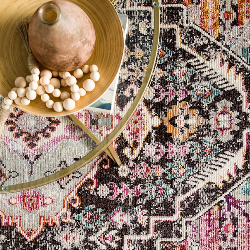 Porch & Den Falkland Medallion Indoor/ Outdoor Area Rug
