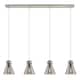 Option Brushed Satin Nickel / Light Smoke