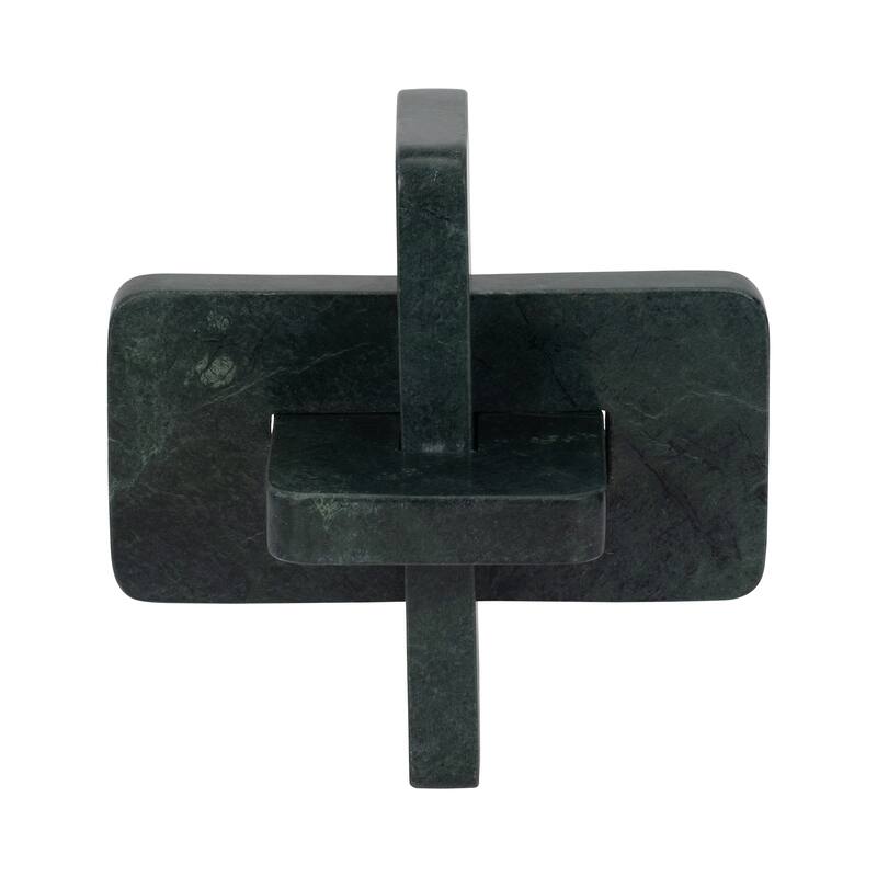 Sagebrook Home Dimora Green Marble Knots, Ideal Home Accent