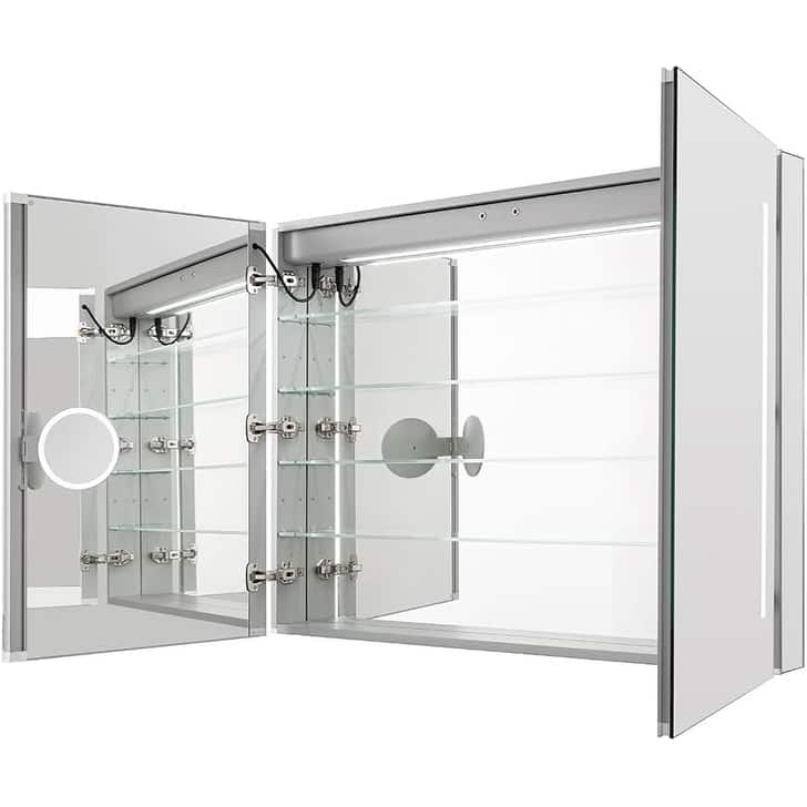 Medicine Cabinet With Light 48W x 30H x 5D