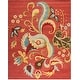 preview thumbnail 10 of 32, SAFAVIEH Handmade Blossom Rust Wool Rug