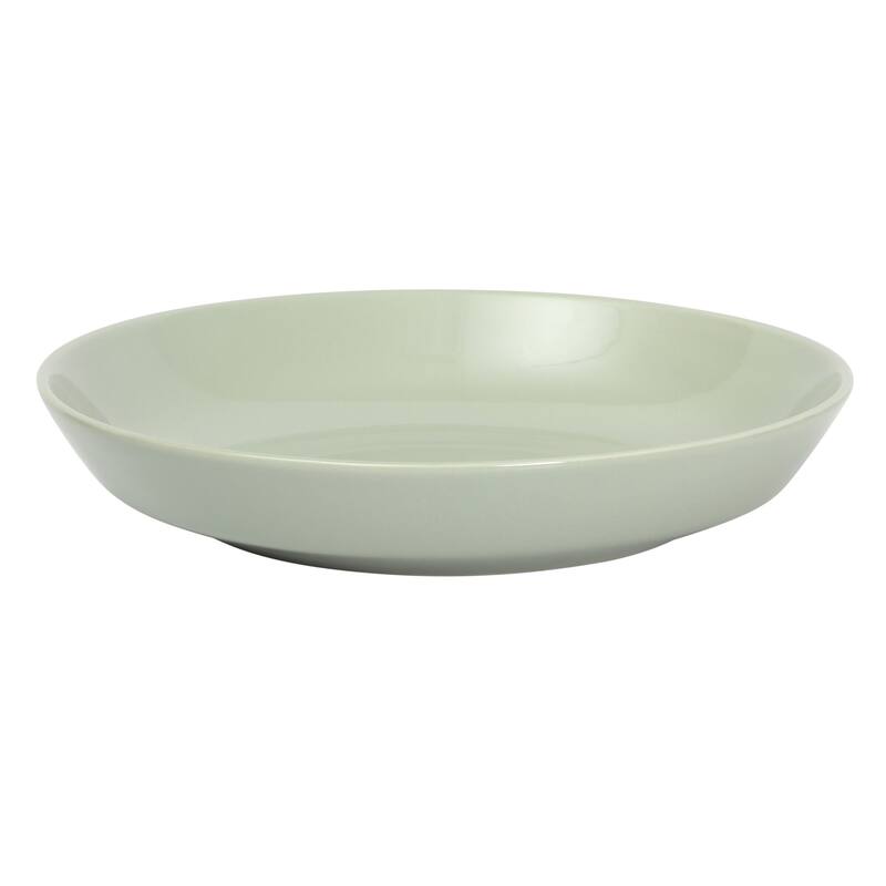 Gibson Home Summer Shades 16 Piece Plates and Bowls Dishes Service for 4 Stoneware Dinnerware Set