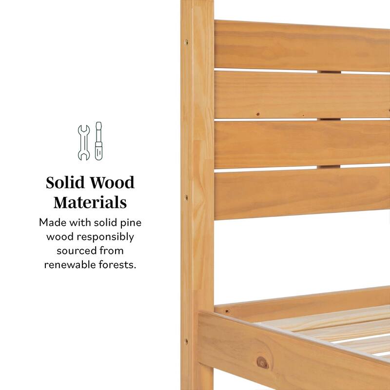 Middlebrook Designs Minimalist Canopy Queen Bedframe