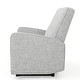 preview thumbnail 23 of 27, Calliope Tufted Oversized Recliner Chair by Christopher Knight Home