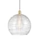 Option Satin Gold / Clear Deco Swirl