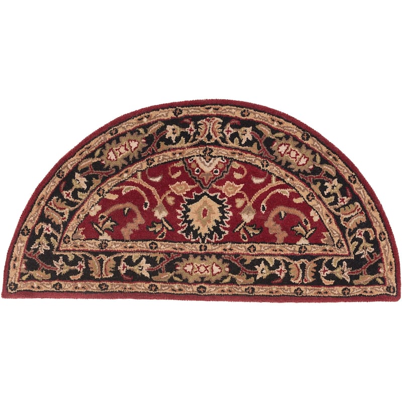 Livabliss Caesar Updated Traditional Border Area Rug