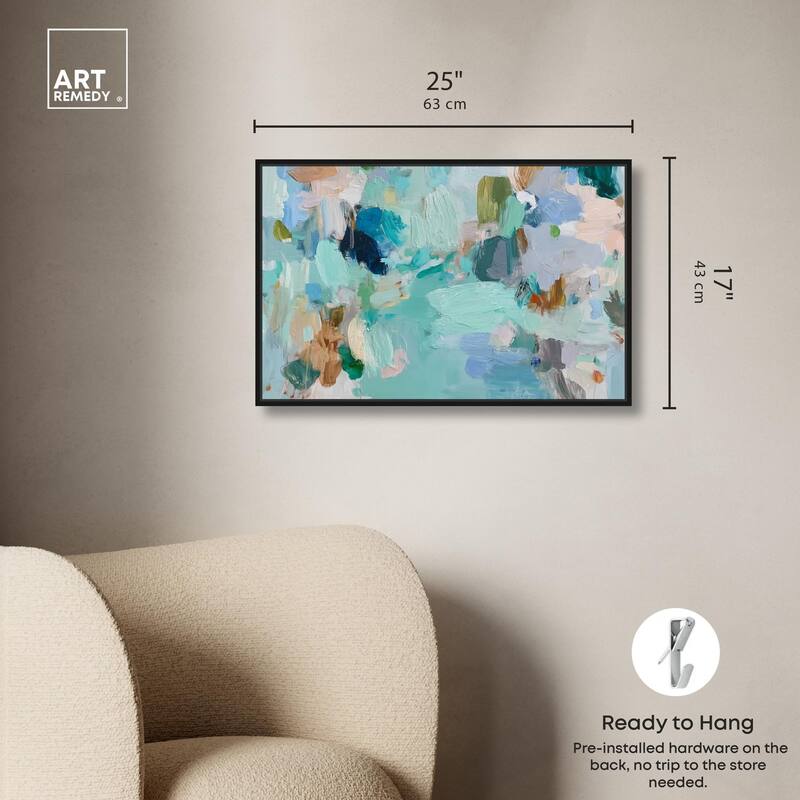 Layers of Feeling II Canvas by Art Remedy