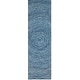 preview thumbnail 53 of 65, SAFAVIEH Handmade Ikat Jaycie Wool Rug 2'3" x 12' Runner - Dark Blue/Multi - Runner