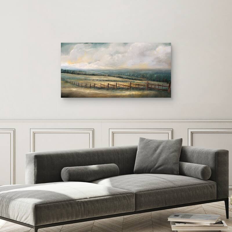 Pastoral View II Canvas Art Print