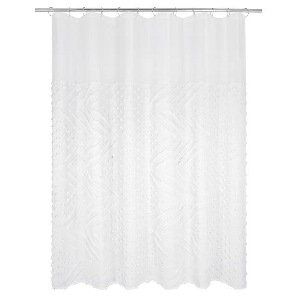 Dotted Chevron Shower Curtain On Sale Bed Bath & Beyond 36593815