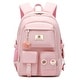 preview thumbnail 13 of 16, Backpacks 15.6 Inch College Backpack Elementary Middle High School Bag Large Cute Bookbags Anti Theft Travel Back Pack Pink
