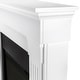 preview thumbnail 5 of 10, Crawford 48" Slim Electric Fireplace in White by Real Flame