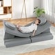 preview thumbnail 14 of 17, Costway 10 PCS Kids Play Sofa Set Modular Convertible Foam Folding - See Details