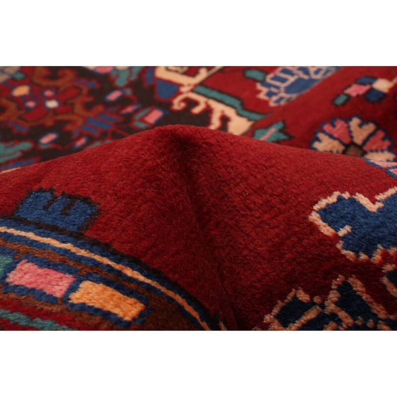 ECARPETGALLERY Hand-knotted Konya Anatolian Red Wool Rug - 5'0 x 9'10