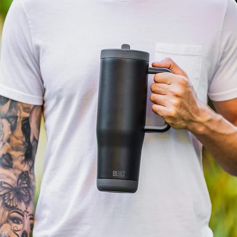 BUILT Cascade Double Wall Stainless Steel 40 oz Tumbler - 40 oz
