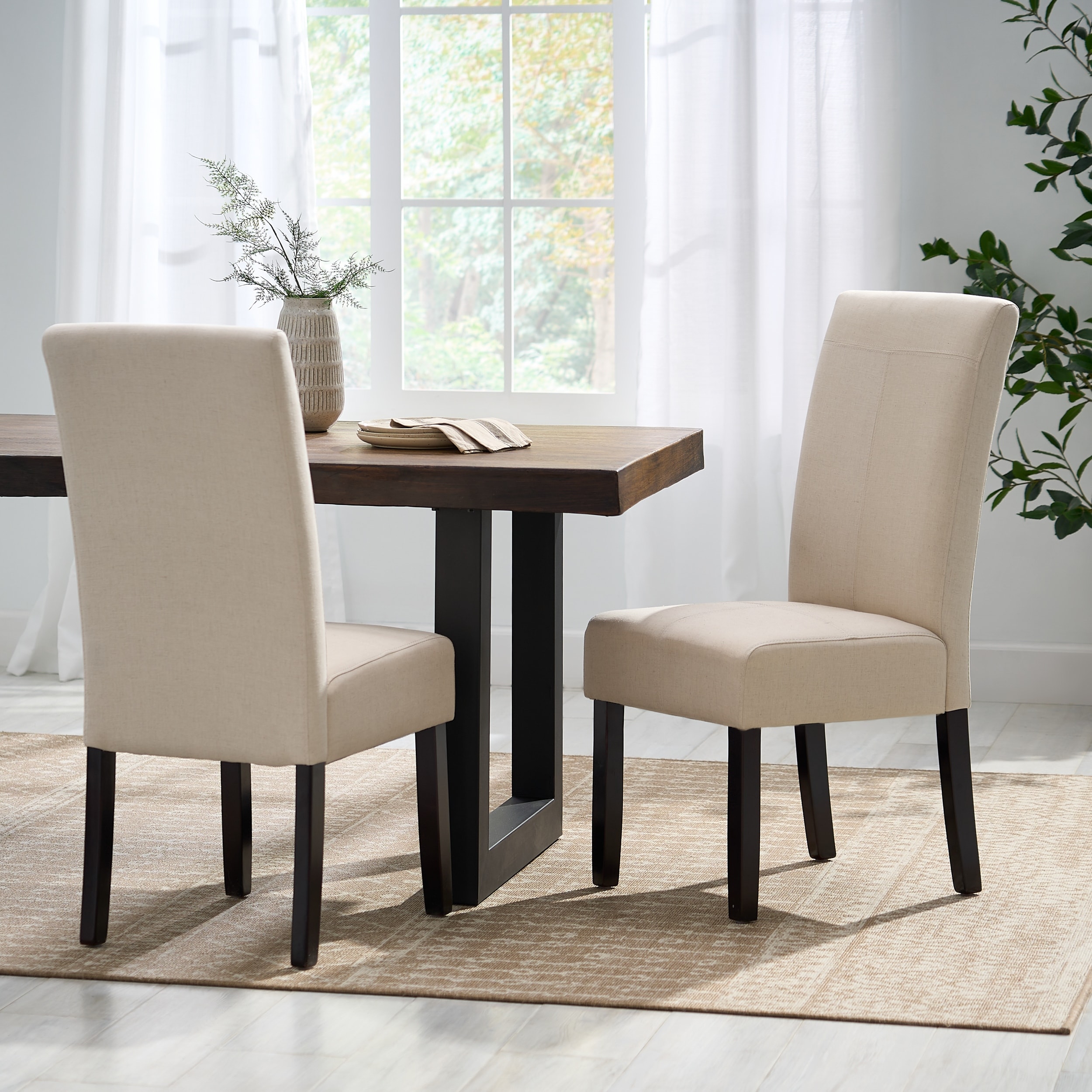 Christopher knight home dawn store modern fabric dining chairs