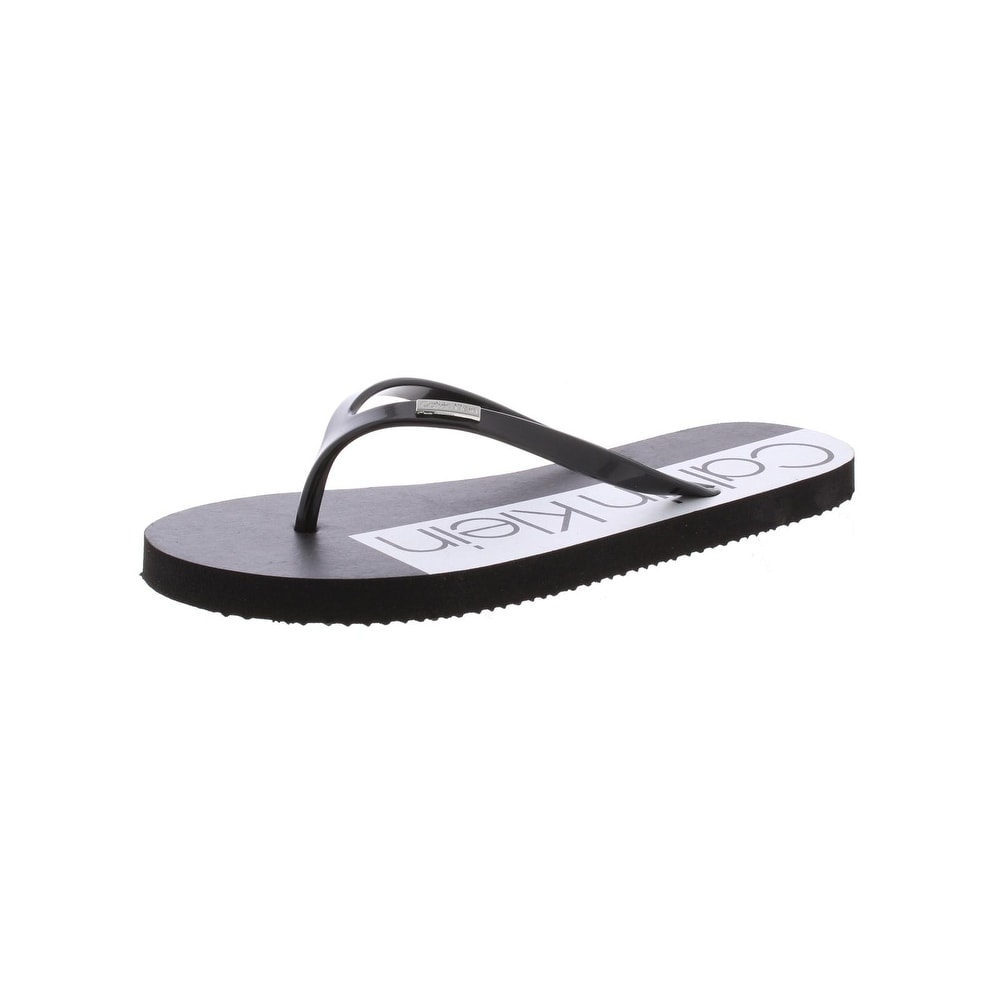 calvin klein flip flops sale
