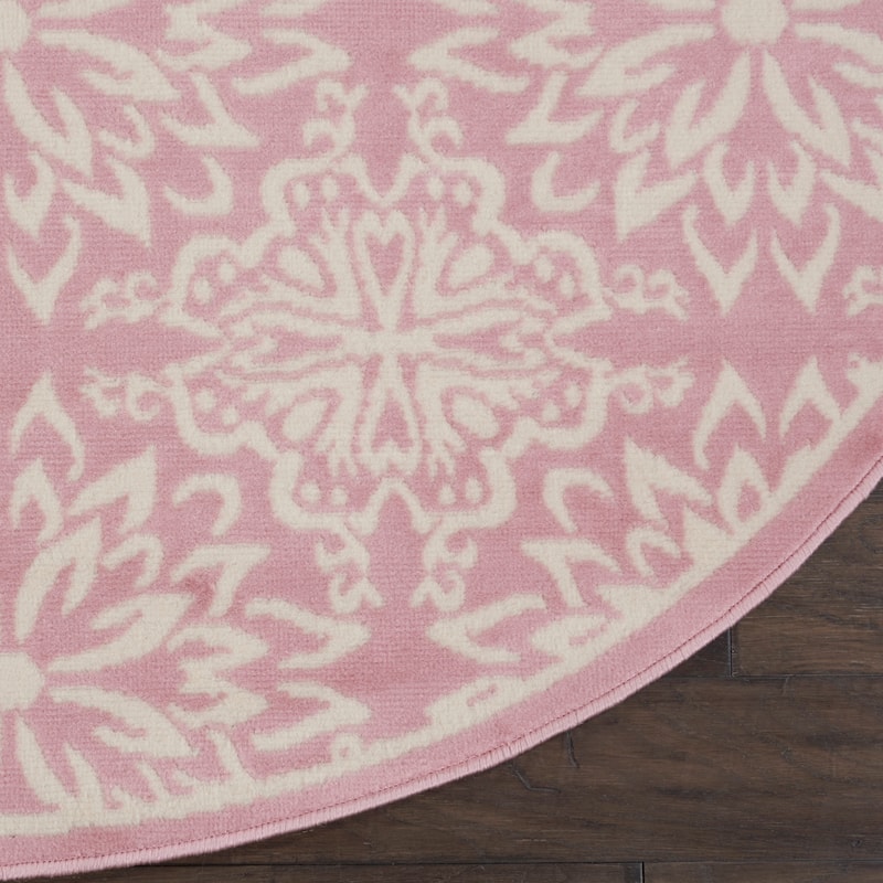 Nourison Jane Floral Medallion Indoor only Area Rug