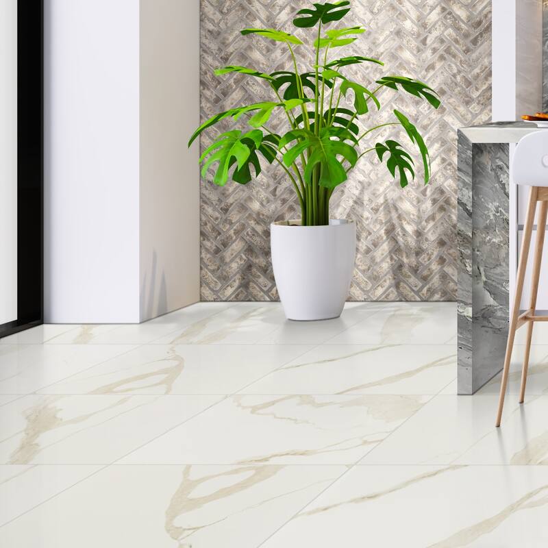 Ackland AKNPTARD24X24M-PL Ardena - 24" x 24" Porcelain Square Floor