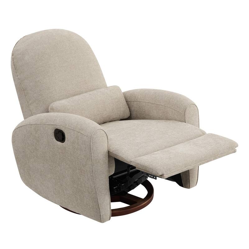Power/ Manual Swivel Glider Recliner Chair Nursery Chair