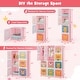 preview thumbnail 15 of 68, Kids Wardrobe Closet with Hanging Section and Cute Doors