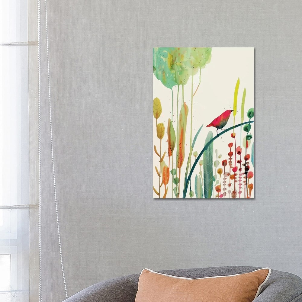 iCanvas "To Sing For" by Sylvie Demers Canvas Print