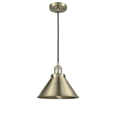 Innovations Lighting Briarcliff - 1 Light 10" Cord Hung Mini Pendant
