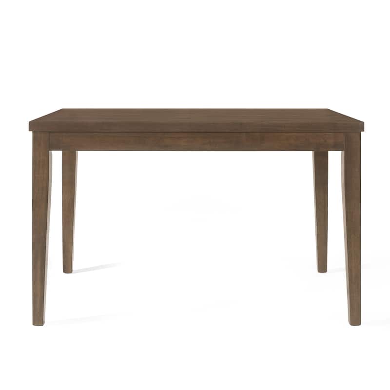 Wooden Counter-Height Dining Table, 35" D x 59.1" W x 36.5" H