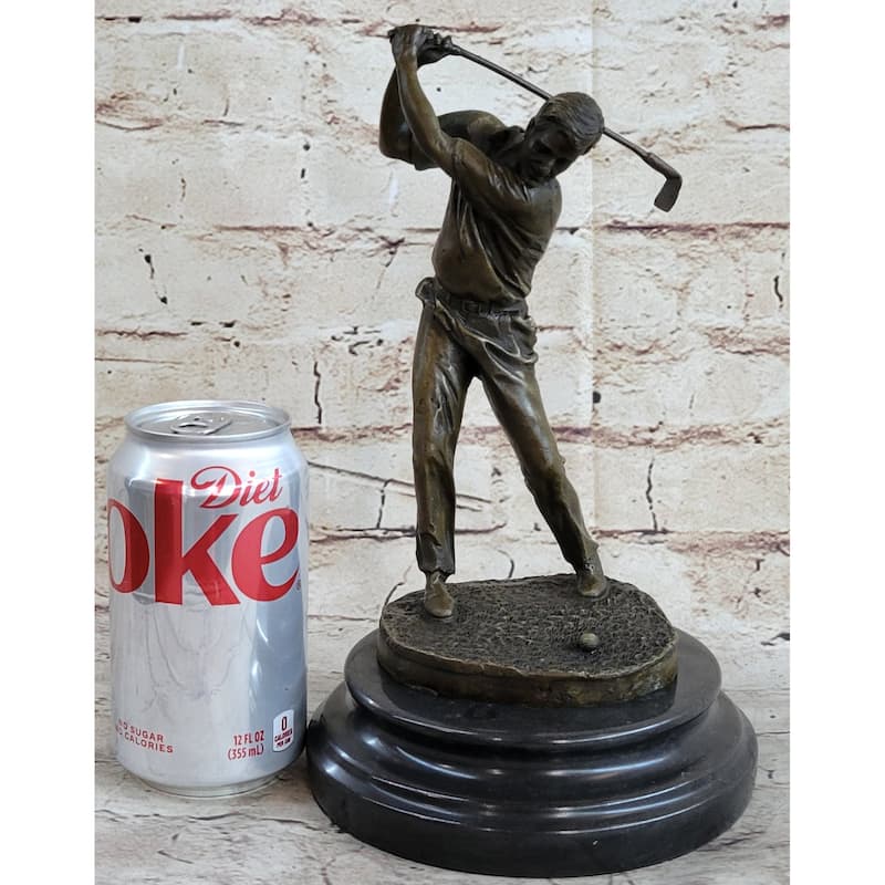 Ben Hogan Male Golfer Sports Memorabilia Golf Club Art Pga Bronze Marble Statue