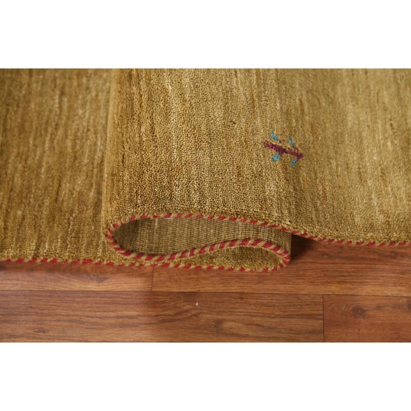 Little Animals Gabbeh Indian Accent Rug Hand-Knotted Wool Carpet - 2'11"x 5'3"