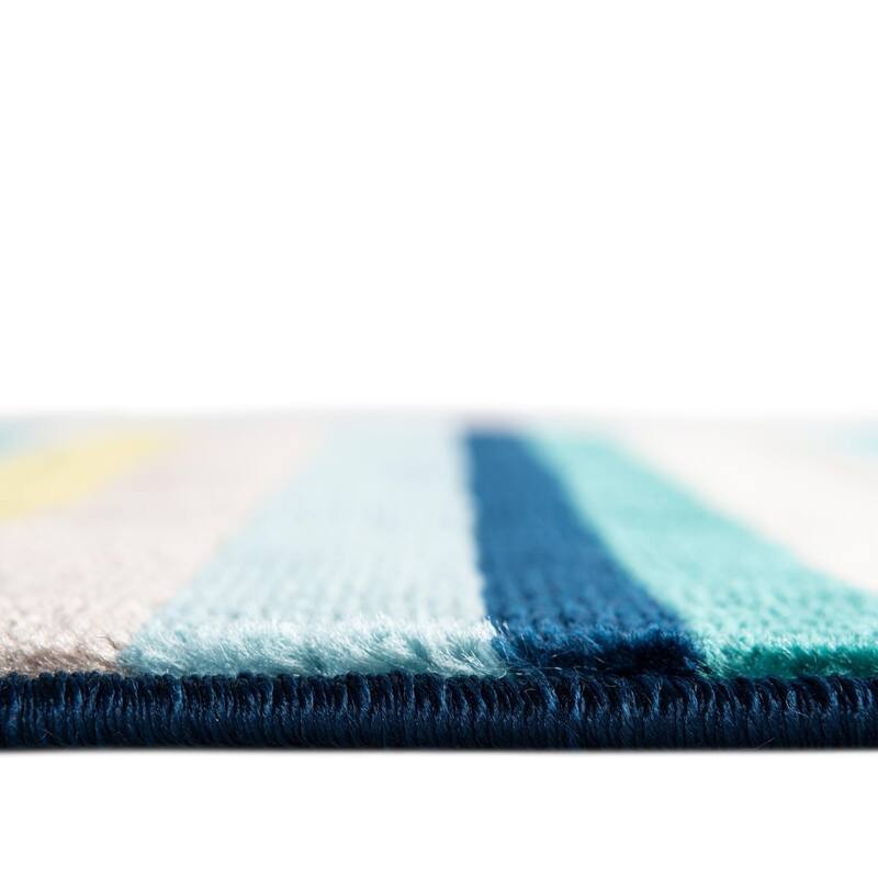 Contemporary Chorisia Collection Area Rug
