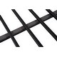 preview thumbnail 11 of 12, Black Twin over Twin Metal Bunk Bed with Noise-Reducing Design