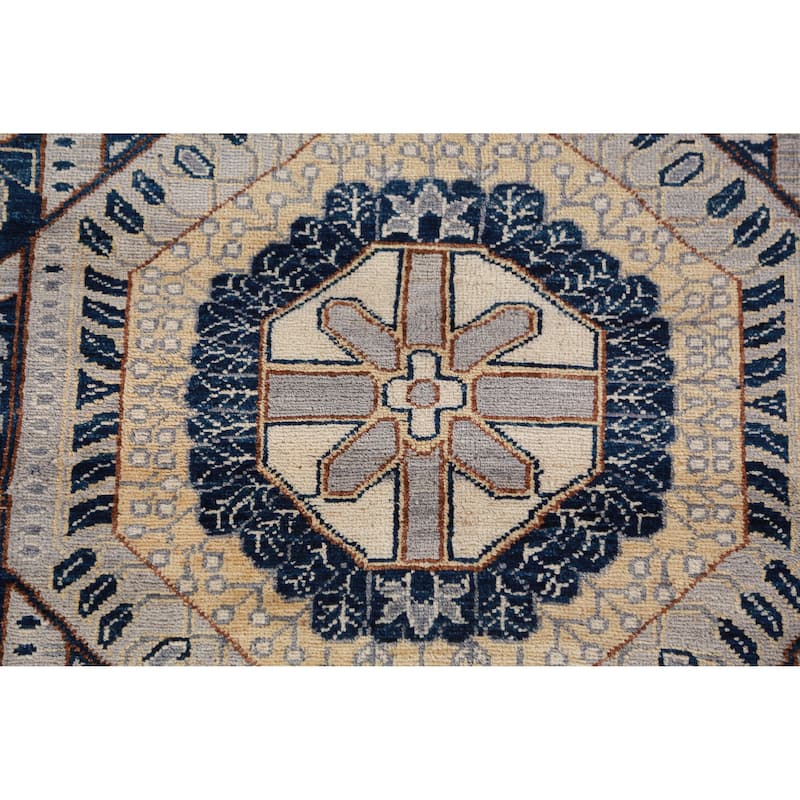 Vegetable Dye Ziegler Oriental Rug Handmade Wool Carpet - 7'9"x 9'9"