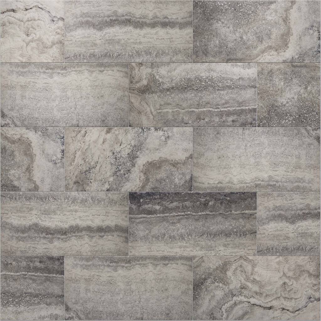 Cruz Bay Studio MKT61152 Tufo - 12" x 24" Rectangle Floor and Wall
