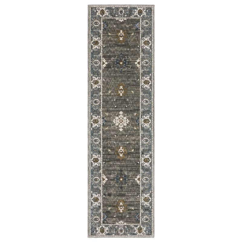 HomeRootsOriental Traditional Runner Area Rug
