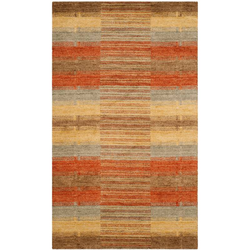 SAFAVIEH Handmade Himalaya Fairview Modern Wool Rug