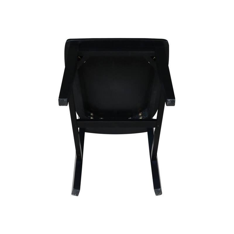 International Concepts Solid Wood San Remo Splatback Chairs - Set of 2