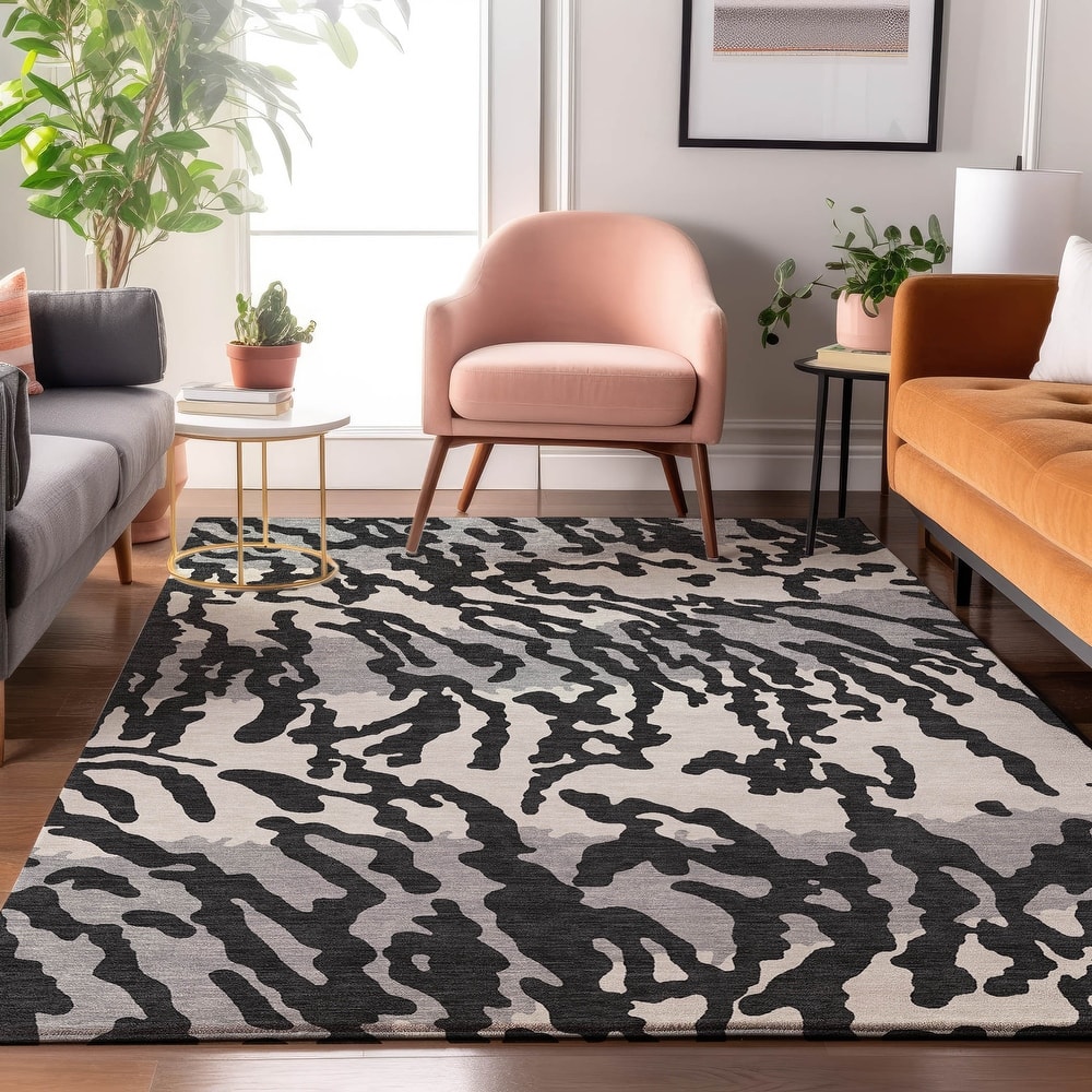 Premium Washable Super Soft Modern Tiger Mayfield Rug