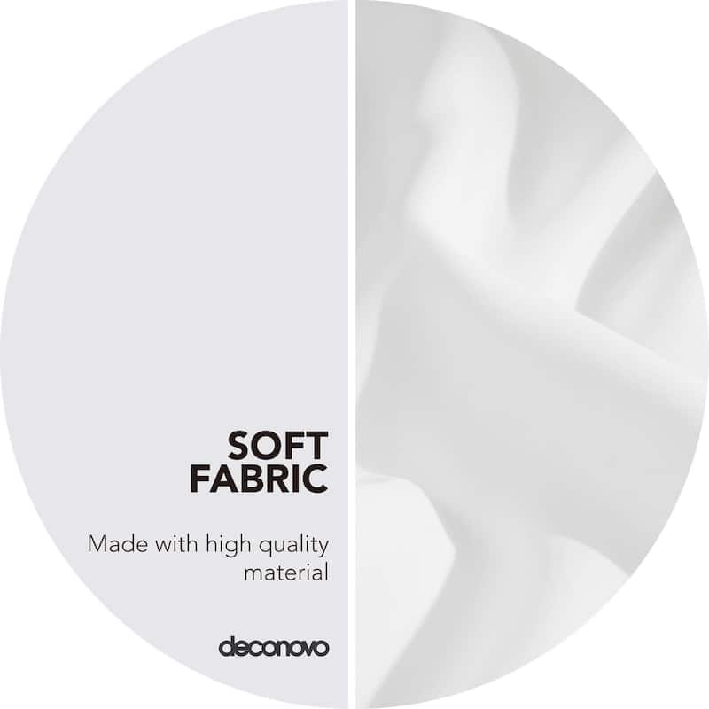 Deconovo Grommet 38 Width Curtain (2 Panel)