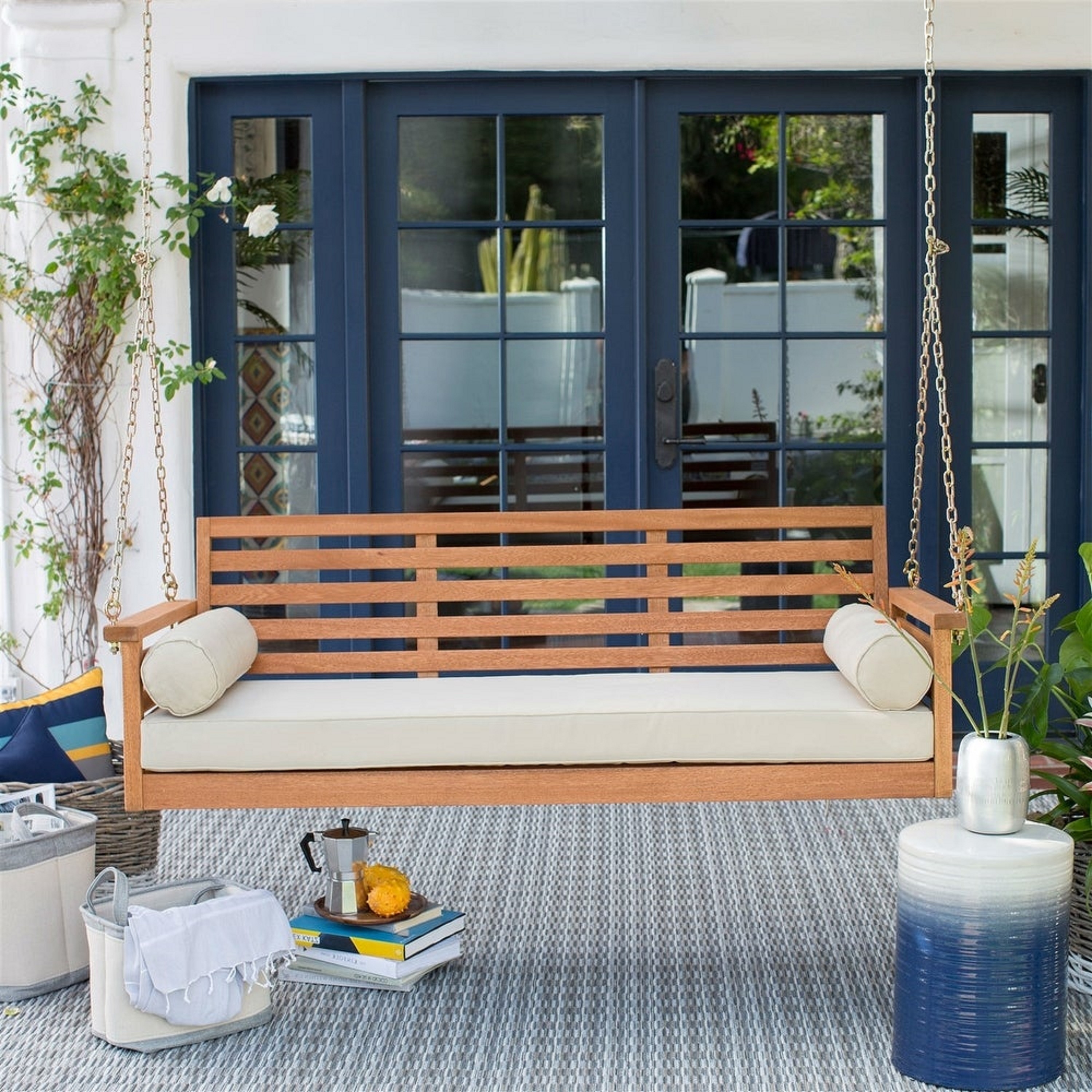 Deep porch hotsell swing bed