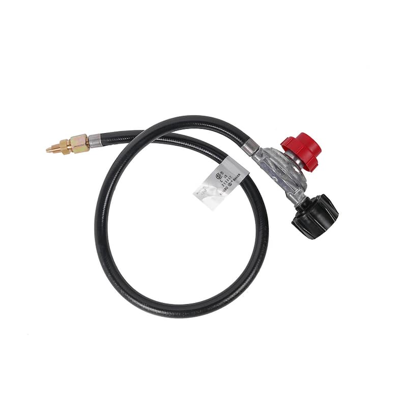 Nexgrill High Pressure Hose and Regulator for Turkey Fryers - Black