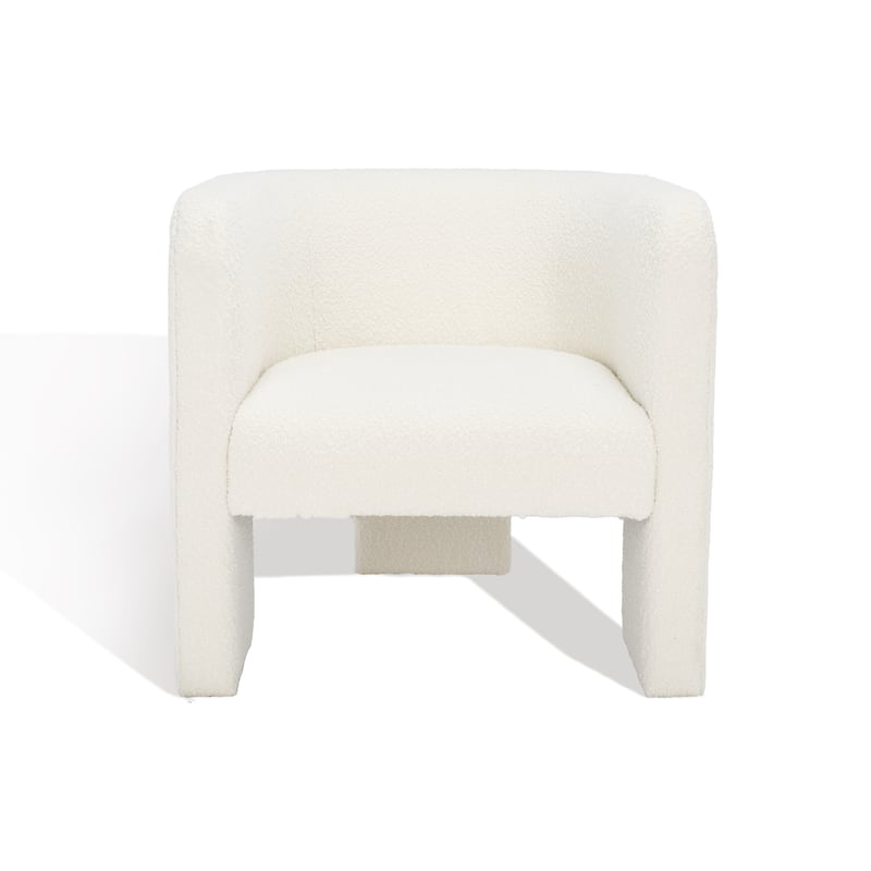 SAFAVIEH Couture Sammie 3-Leg Boucle Accent Chair - 30 in. W x 30 in. D x 29 in. H